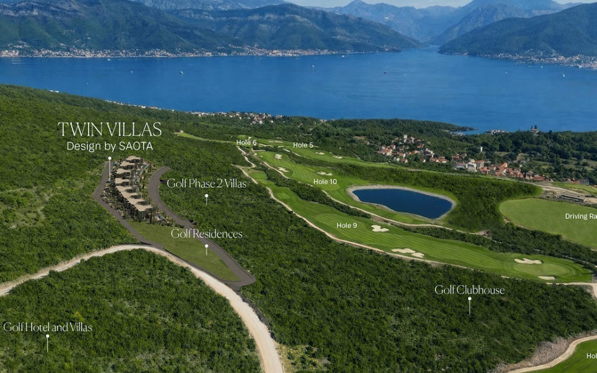 Vila s bazenom kod golf-terena – The Peaks, Luštica Bay