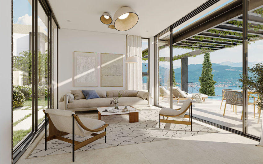 Vila s bazenom kod golf-terena – The Peaks, Luštica Bay