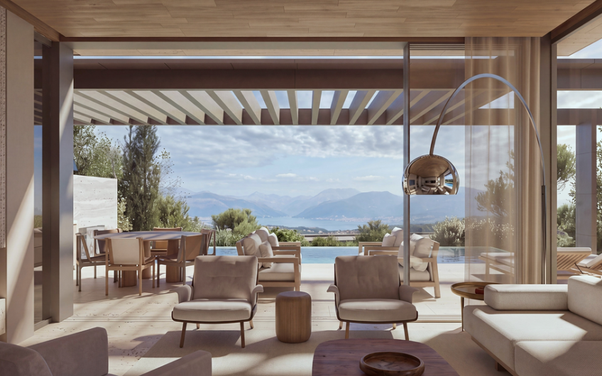 Vila s bazenom kod golf-terena – The Peaks, Luštica Bay